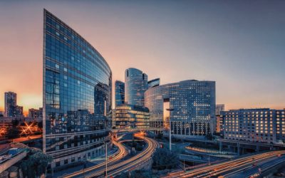 La Defense, business district in Paris